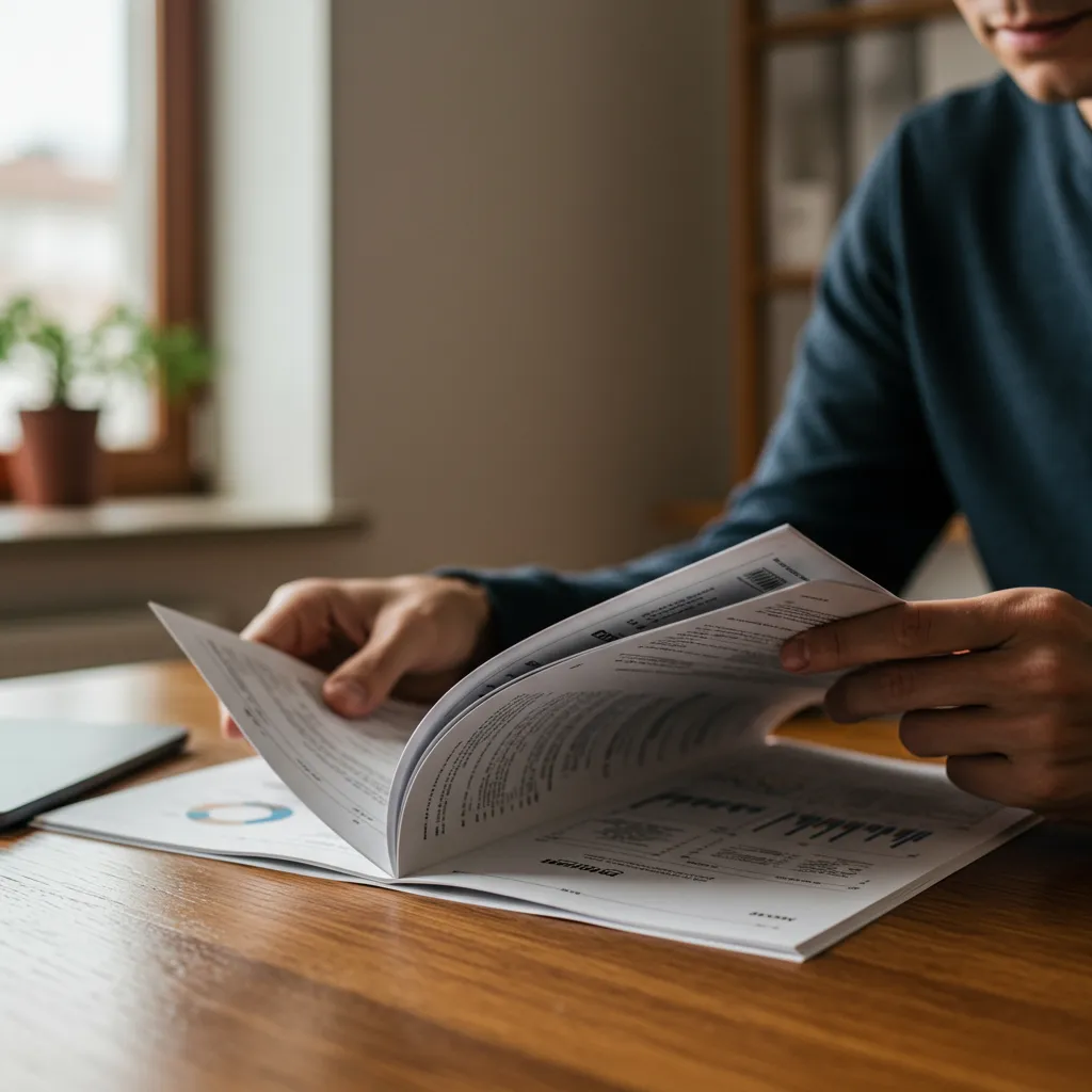 Acquéreur immobilier analysant les avantages et limites d'un audit énergétique avant signature
