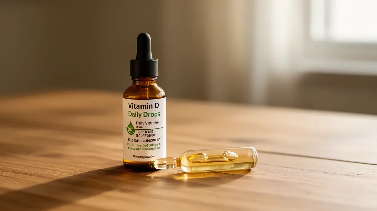 Comparaison entre gouttes quotidiennes et ampoule de vitamine D